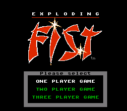 Exploding Fist (USA) (Proto) (Earlier)